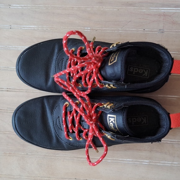 Keds Scout Splash Dream Foam Sneaker Waterproof Stain Resistent Red Laces Canvas - Picture 2 of 10